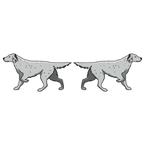 Signmission English Setter Dog Decal, Dog Lover Decor Vinyl Sticker D-18-English Setter - main